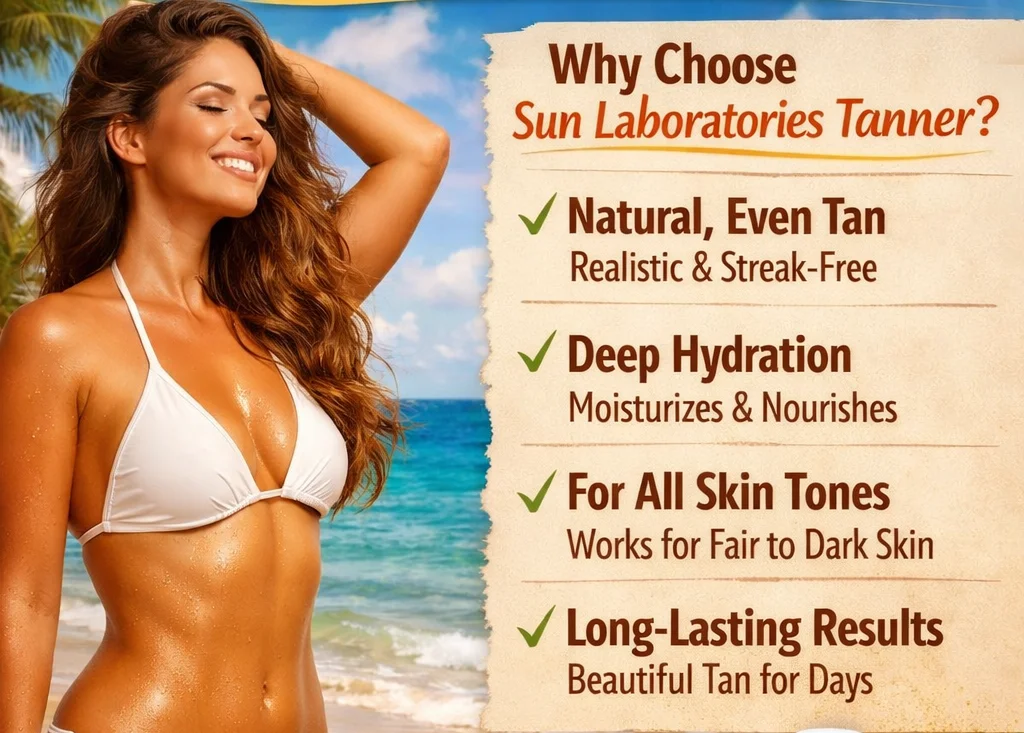 Sun Laboratories Tanner for a Flawless Sunless Glow